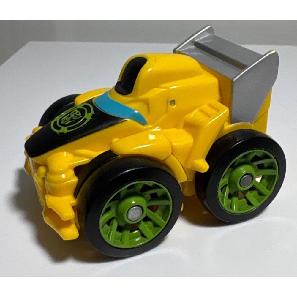 Transformer Rescue Bot Flip Racers Race Cars Bulldozer Mini Playskool - Picture 9 of 11